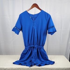Blue Women's Jumpsuit